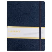 Paperdot, Notes z Gumką, Granatowy, Format B5, Linia, 96 Kartek