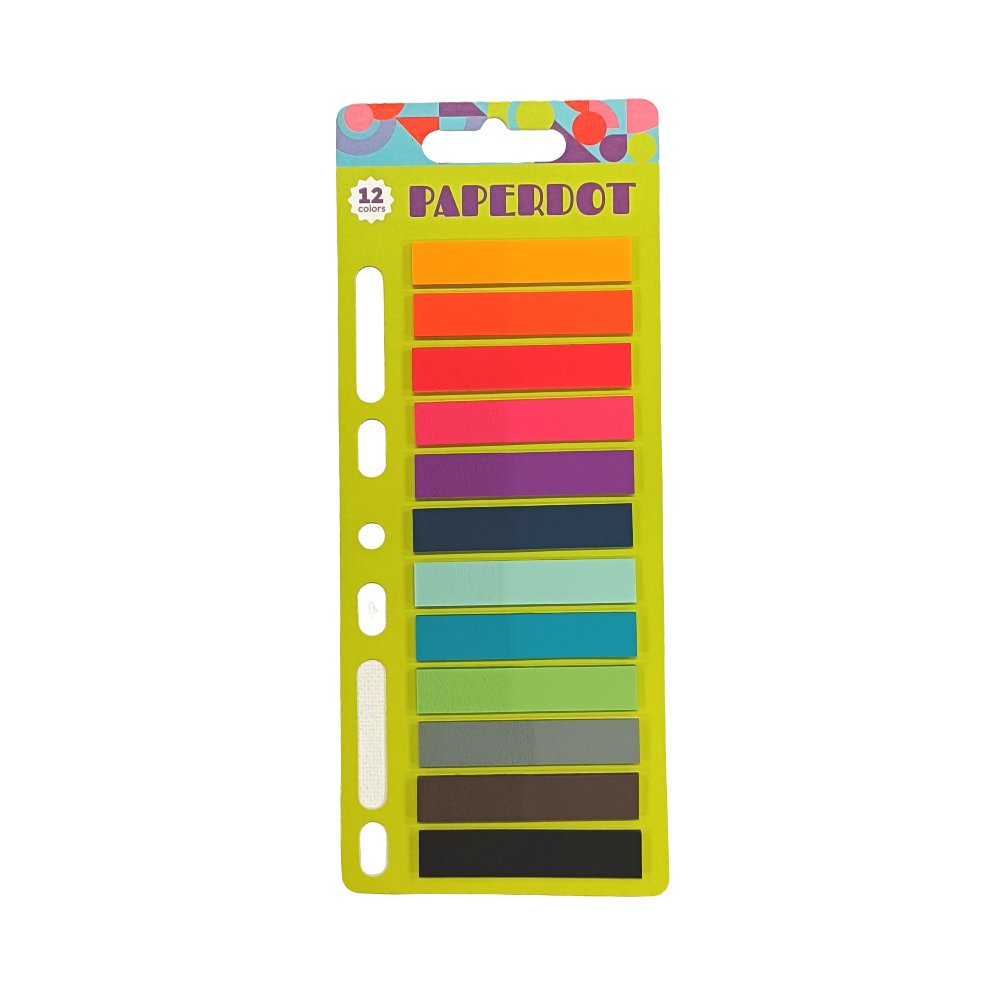 Paperdot Paperdot, Zakładki indeksujące 12 kolorów - Empik | Sklep EMPIK.COM