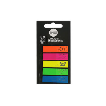 Paperdot, Zakładki indeksujące Znaki, 5 kolorów  - Paperdot