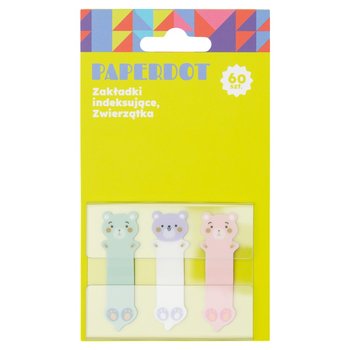 Paperdot, Zakładki Indeksujące, Zwierzątka, 60 Sztuk - Paperdot