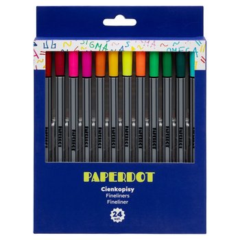 Paperdot, Zestaw Cienkopisów, 24 Sztuki - Paperdot