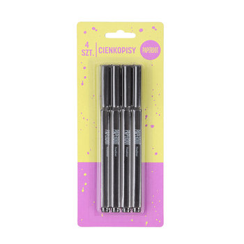 Paperdot, Zestaw cienkopisów, 4 sztuki - Paperdot