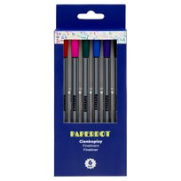 Paperdot, Zestaw Cienkopisów, 6 Sztuk