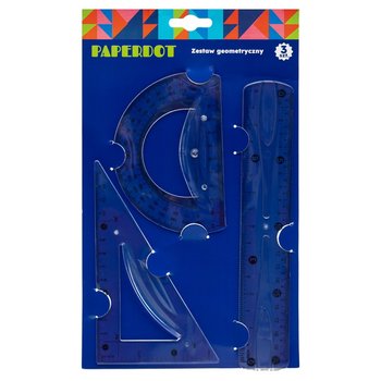 Paperdot, Zestaw Geometryczny, Bezbarwny, 3 Sztuki - Paperdot