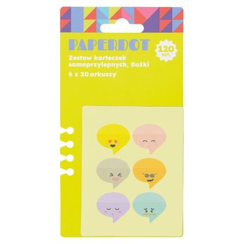 Paperdot, Zestaw Karteczek Samoprzylepnych, Buźki, 6x20 Arkuszy - Paperdot