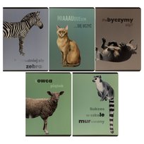 Paperdot, Zeszyt, Zwierzęta, A5, 60 kartek