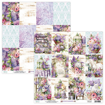 Papier 30x30 - Mintay - Lilac Garden 06 - Mintay Papers