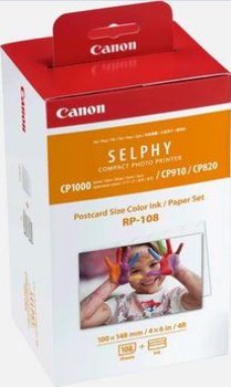 Papier do drukarki CANON RP108, 100x148 mm, 108 szt - Canon