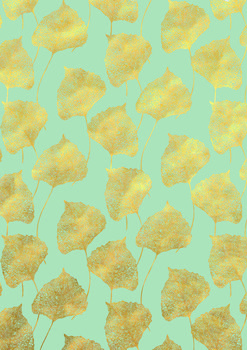 Papier do pakowania Touch of Gold Turquoise - Paperteam