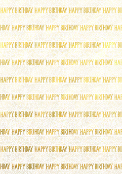 Papier do pakowania Touch of Gold White HB - Paperteam