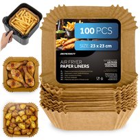 Papier do pieczenia Berdsen wkładki do frytkownicy 100 szt. 23 cm 364906 Berdsen