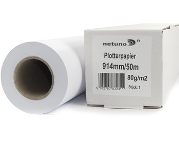 Papier do plotera w roli A0+ 914/50mb 80g - do wydruków technicznych dla architektów, projektantów dla szkół, przedszkoli