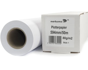 Papier do plotera w roli A1 594/50mb 80g - do wydruków technicznych dla architektów, projektantów dla szkół, przedszkoli