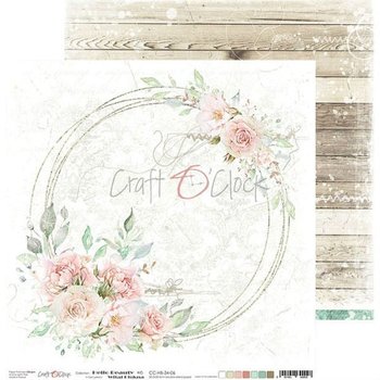 Papier do scrapbookingu, Hello Beauty 06, 30x30 cm - Craft O'Clock