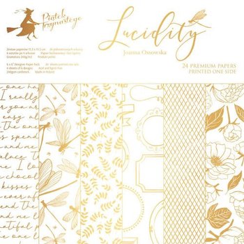 Papier do scrapbookingu Lucidity 15,3x15,3 cm - zestaw - Piątek Trzynastego - P13
