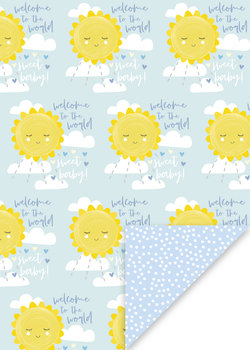 Papier folia baby sunshine blue - Empik