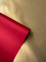 Papier Folia satynowy do pakowania 50cmX9m dwukolorowy Bordo + Złoto