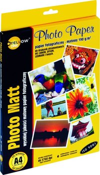 Papier Foto Yellow One A4 190 G/M2 Matowy - YellowOne