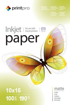 Papier Fotograficzny PrintPro Matowy 10x15 190g 100 szt - PrintPro