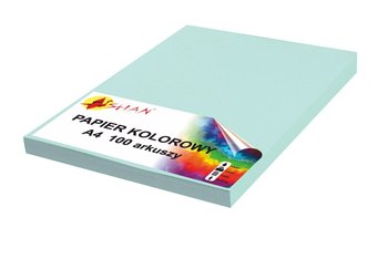 Papier kolorowy A4 120g niebieski chmurkowy 100 arkuszy - Shan