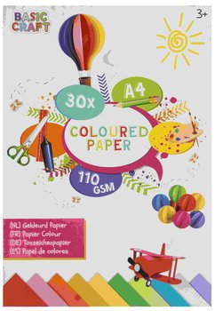 Papier kolorowy A4/30 arkuszy 110 gsm - Grafix