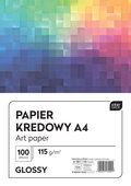 Papier kredowany błysk A4 100 szt. - Interdruk