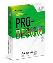 Papier ksero PRO-DESIGN FSC, satynowany, klasa A++, A4, 168CIE, 250gsm, 250 ark.