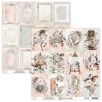 Papier ozdobny, Florabella 06, 30x30 cm - Mintay Papers