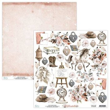 Papier ozdobny, Florabella 09, 30x30 cm - Mintay Papers