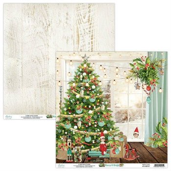 Papier ozdobny, Merry&Bright 01, 30x30 cm - Mintay Papers