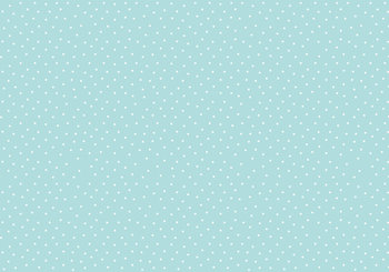 PAPIER OZDOBNY ZE WZOREM "GWIAZDKI" 68,5cm/1m MIĘTOWY Z BIAŁYM - BELATEX.Art