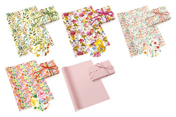 Papier Pakowy Kwiatowy mix wzorów - Paw Decor Collection