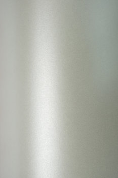 Papier perłowy Sirio 300g Platinum srebrny 10A5