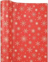 Papier prezentowy do pakowania prezentów świąteczny 0,43x15m w śnieżynki