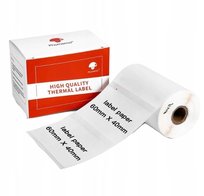 Papier Przylepny Naklejki 180x Etykieta 60x40mm Phomemo M110 M120 M200 M220 M221 / Xp6040-180
