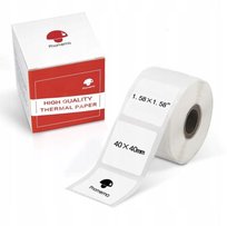 Papier Przylepny Naklejki 40x40mm 180x Etykieta Phomemo M110 M120 M200 M220 M221 / Xp-4040-180
