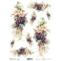 Papier ryżowy ITD A4 R1102 kwiaty bukiet - ITD Collection