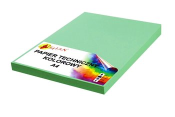 Papier techniczny A4 220g zielony pastel 50 arkuszy - Shan