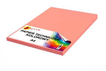Papier techniczny A4 280g grejpfrutowy 50 arkuszy - Shan