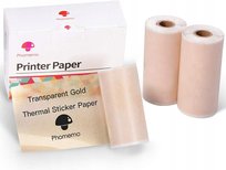 Papier termiczny samoprzylepny do Phomemo M02 M02Pro M03AS M04S M04AS rolka