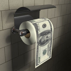 Papier toaletowy 100$ XL