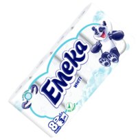 Papier toaletowy 3 warstwy bezzapachowy 100% celuloza WHITE 8 rolek Emeka
