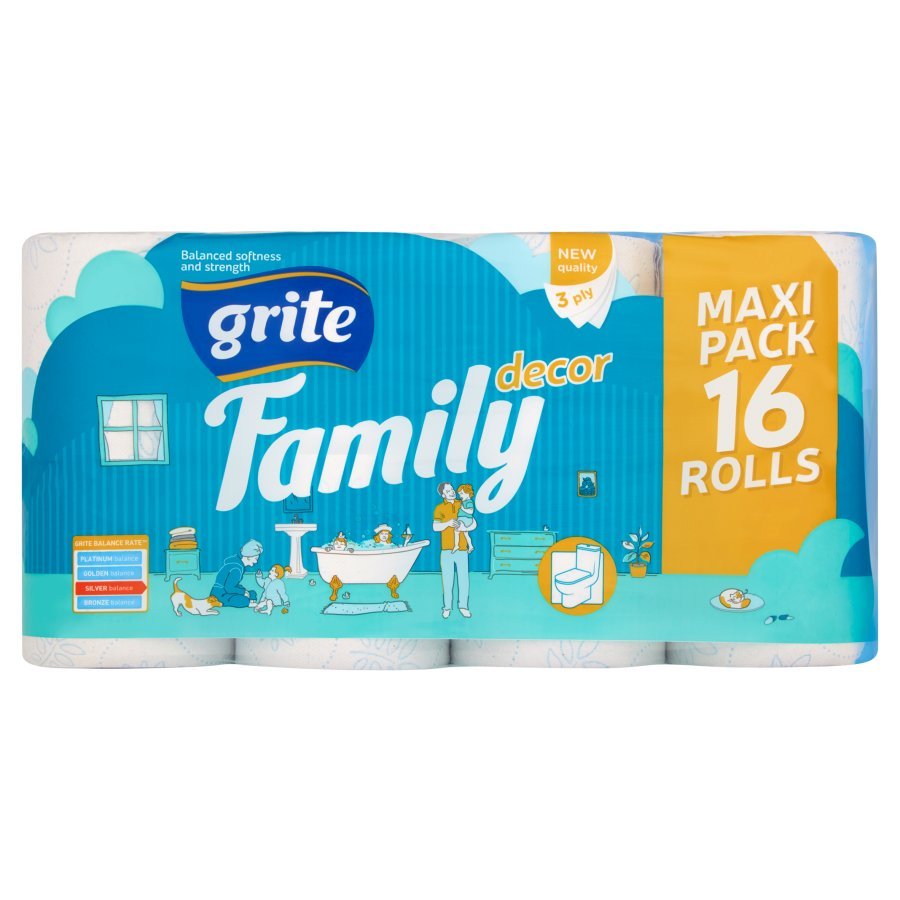 Papier Toaletowy Grite Family 16 Szt - Inny producent | Sklep EMPIK.COM