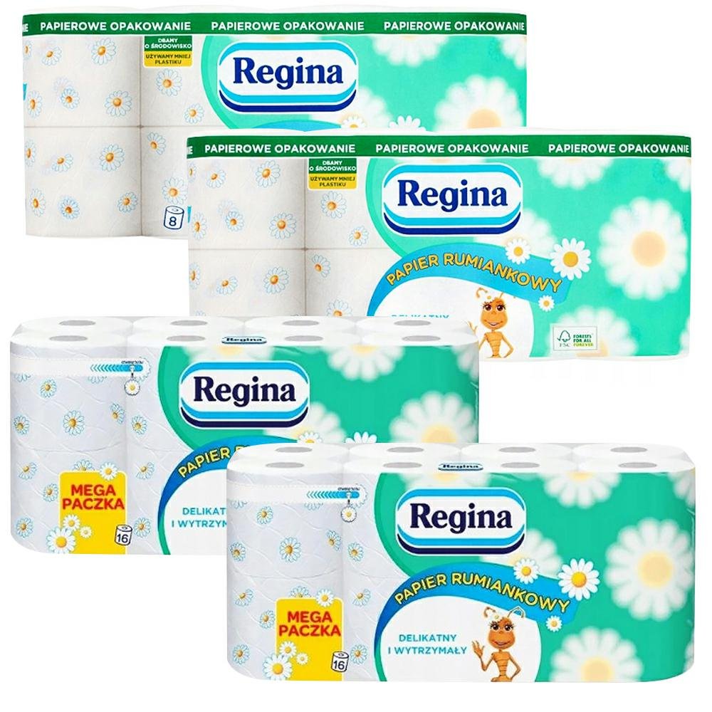 Papier Toaletowy Regina Rumiankowy 48 Rolek Mega - SkandynawskiDom ...