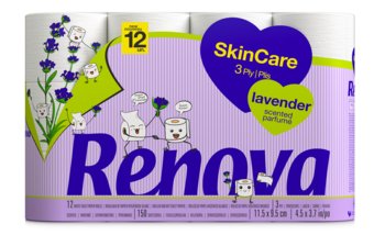 Papier toaletowy Renova Skin Care Lavender 12szt - Renova
