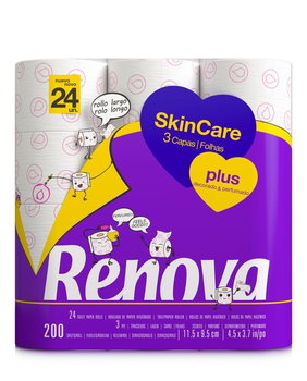 Papier Toaletowy Renova Skin Care Plus 24R - Renova