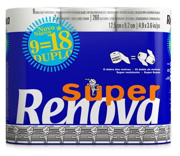 Papier Toaletowy Renova Super Double 9R - Renova