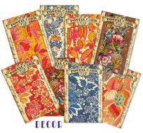 Papiery Do Scrapbookingu - Bileciki Prezentowe – Karneciki Zestaw M130 DECOR 24szt