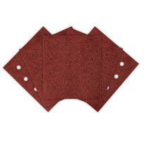Papiery Ścierne Na Rzep Kwadrat 113X113Mm P80 5Szt Z 8 Otworami Do 04-623
