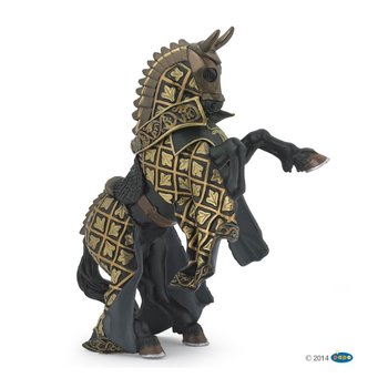 Papo, figurka kolekcjonerska Koń Mistrza broni z byczym czubem, 39918 - Papo